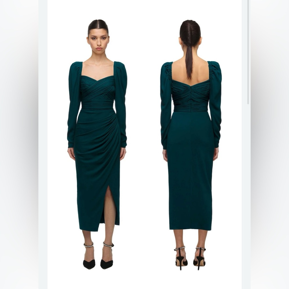 Self Portrait dress, Teal, worn once